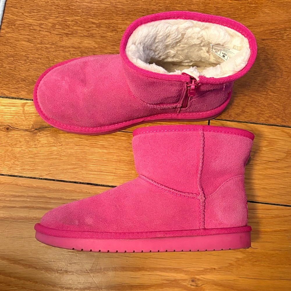 Ugg Koolaburra Pink Boots with Plush Lining